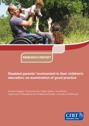 Disabled Parents’ Involvement In Their Children’S Education Cover 180X255