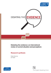 Debating The Evidence An International Review Of Current Situation And Perceptions (Synthesis Report) Cover 180X255