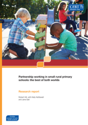 Partnership Working In Small Rural Primary Schools Cover 180X255
