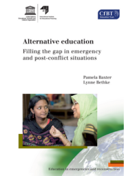 Alternative Education Filling The Gap In Emergency And Post Conflict Situations Of Secondary Schools Cover 180X255