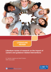 Evidence And Impact Careers And Guidance Related Interventions (Literature Review) Cover 180X255