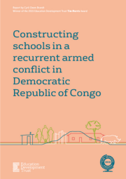 Constructing Schools In A Recurrent Armed Conflict In Democratic Republic Of Congo Cover 180X255