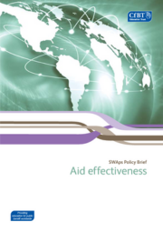 The Impact Of Sector Wide Approaches Where From, Where Now And Where To (Policy Brief Aid Effectiveness) Cover 180X255
