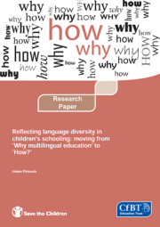 Reflecting Language Diversity In Children’S Schooling Cover 180X255