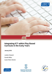 Integrating ICT Within Play Based Curricula In The Early Years Cover 180X255