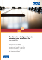 The Chair Of The School Governing Body In England Cover 180X255