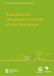 Teachers Of Refugees A Review Of The Literature Cover 180X255