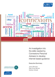 An Investigation Into The Skills Needed By Connexions Personal Advisers To Develop Internet Based Guidance (Summary Report) Cover 180X255