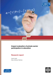 Impact Evaluation Of Private Sector Participation In Education Cover 180X255