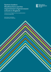 System Leaders Headteachers And The Improvement Of Government Schools In England Cover 180X255