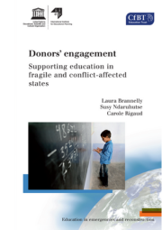 Donors' Engagement Supporting Education In Fragile And Conflict Affected States Cover 180X255