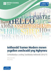 Modern Foreign Languages In Secondary Schools In Wales (Welsh) Cover 180X255