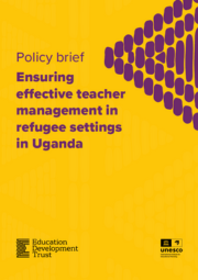 Uganda Policy Brief Cover 180X255