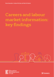 Careers And Labour Market Information Key Findings Cover 180X255