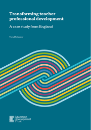 Transforming Teacher Professional Development A Case Study From England Cover 180X255