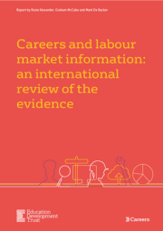 Careers And Labour Market Information An International Review Of The Evidence Cover 180X255