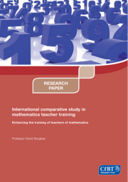 International Comparative Study In Mathematics Teacher Training Cover 180X255