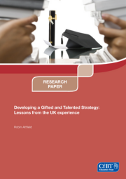 Developing A Gifted And Talented Strategy Lessons From The UK Experience Cover 180X255