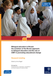 Bilingual Education In Brunei Briefing Paper Cover 180X255