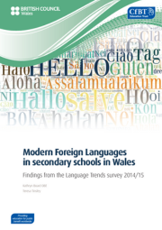 Modern Foreign Languages In Secondary Schools In Wales Cover 180X255