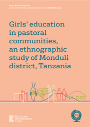 Girls' Education In Pastoral Communities Cover 180X255
