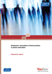 Employers’ Perception Of Best Practice In Prison Education Cover 180X255