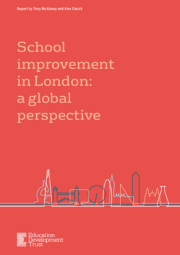 School Improvement In London A Global Perspective Cover 180X255