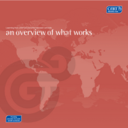 Learning From International Links Between Schools An Overview Of What Works Cover