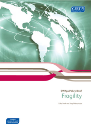 The Impact Of Sector Wide Approaches Where From, Where Now And Where To (Policy Brief Fragility) Cover 180X255 (1)
