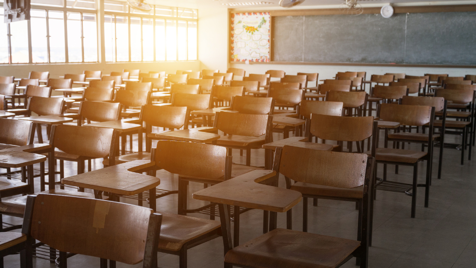 Empty Classroom Listing
