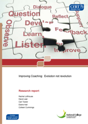 Improving Coaching Evolution Not Revolution Cover 180X255