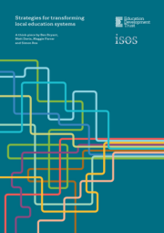 Strategies For Transforming Local Education Systems Cover 180X255