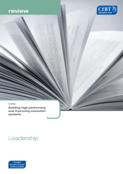 Leadership Building High Performing And Improving Education Systems Cover 180X255