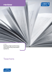 Teachers Building High Performing And And Improving Education Systems Cover 180X255